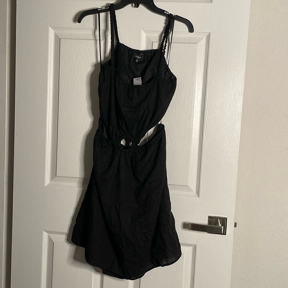NWT AAKAA cut out tank mini dress Anthropologie